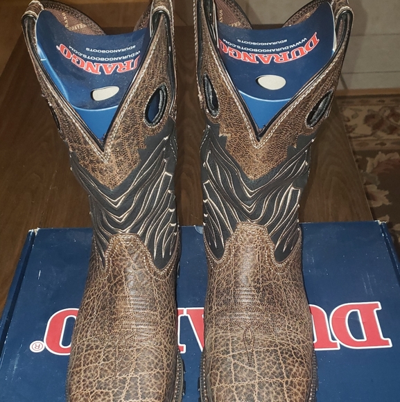 Durango Maverick XP steel toe work boots - Picture 2 of 6